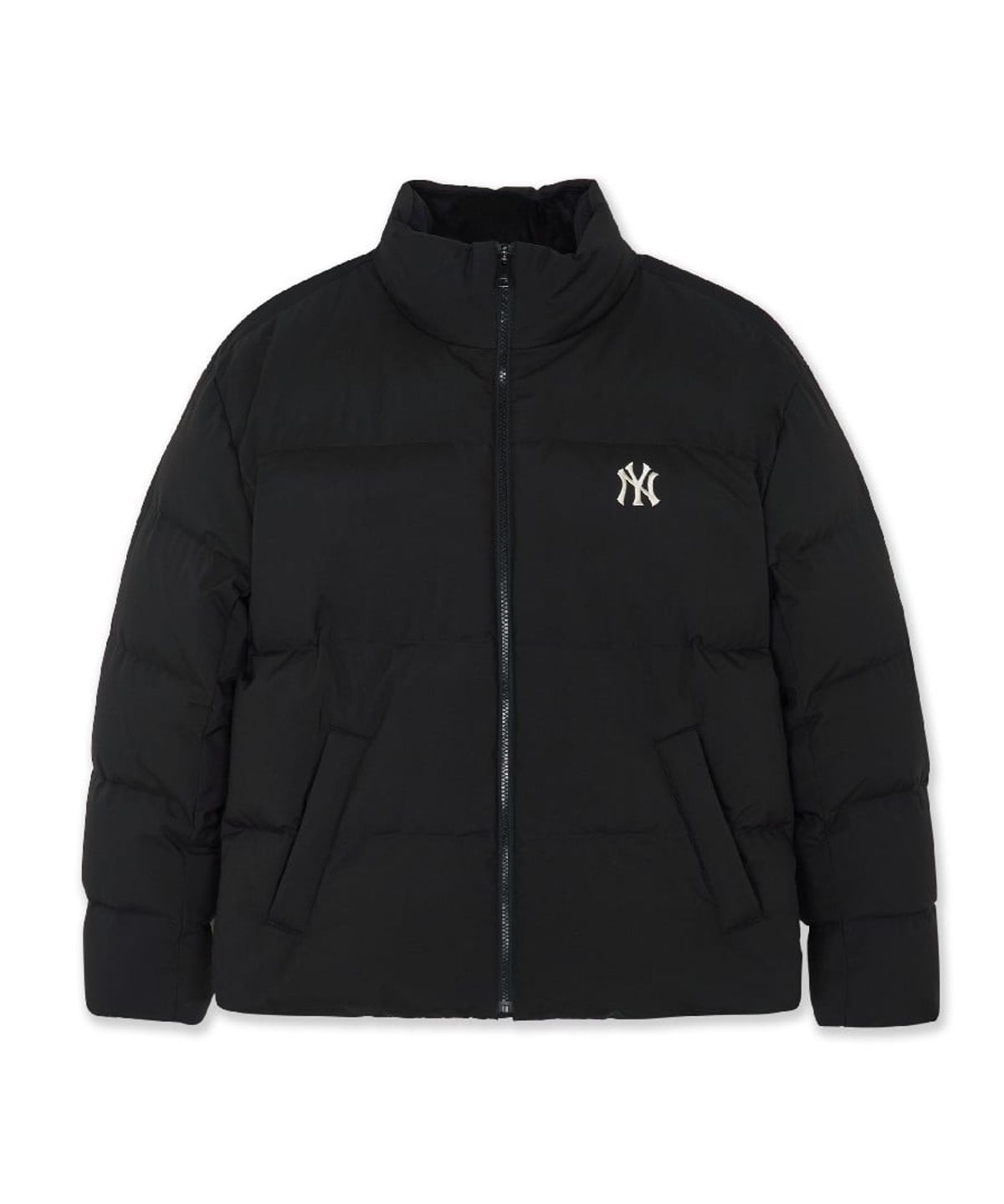 엠엘비(MLB) 베이직 커브패딩 NY (Black)