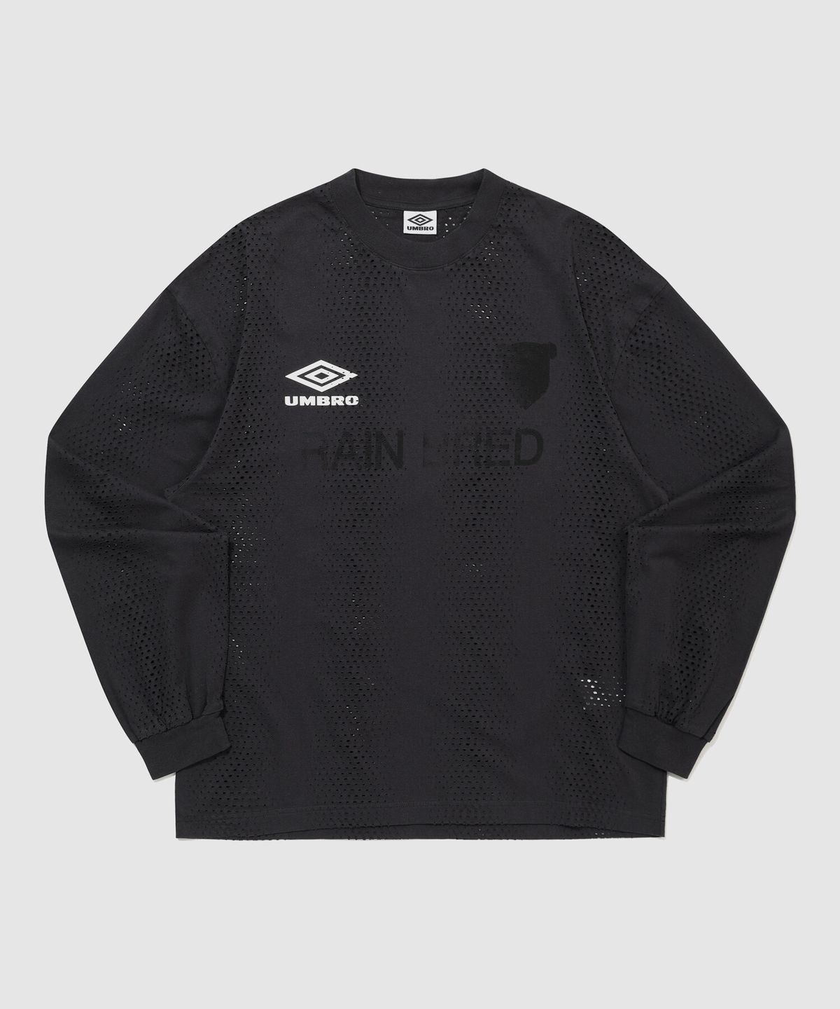 엄브로(UMBRO) [UMB X SLAM JAM] 레인 브레드 긴팔 티셔츠 블랙 UR311ORL91