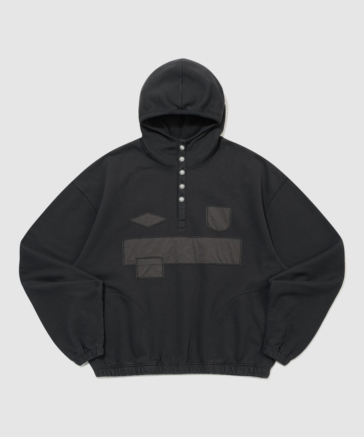 엄브로(UMBRO) [UMB X SLAM JAM] 센서드 펄 후드 블랙 UR311OHD92