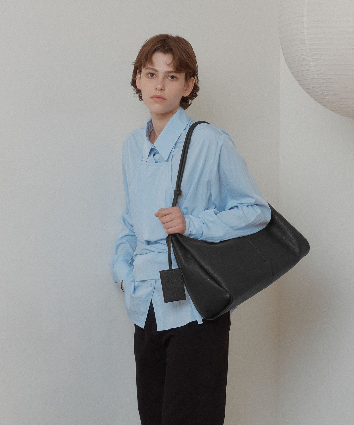 아노에틱(ANOETIC) ANC SOFT STRING BAG_BLACK