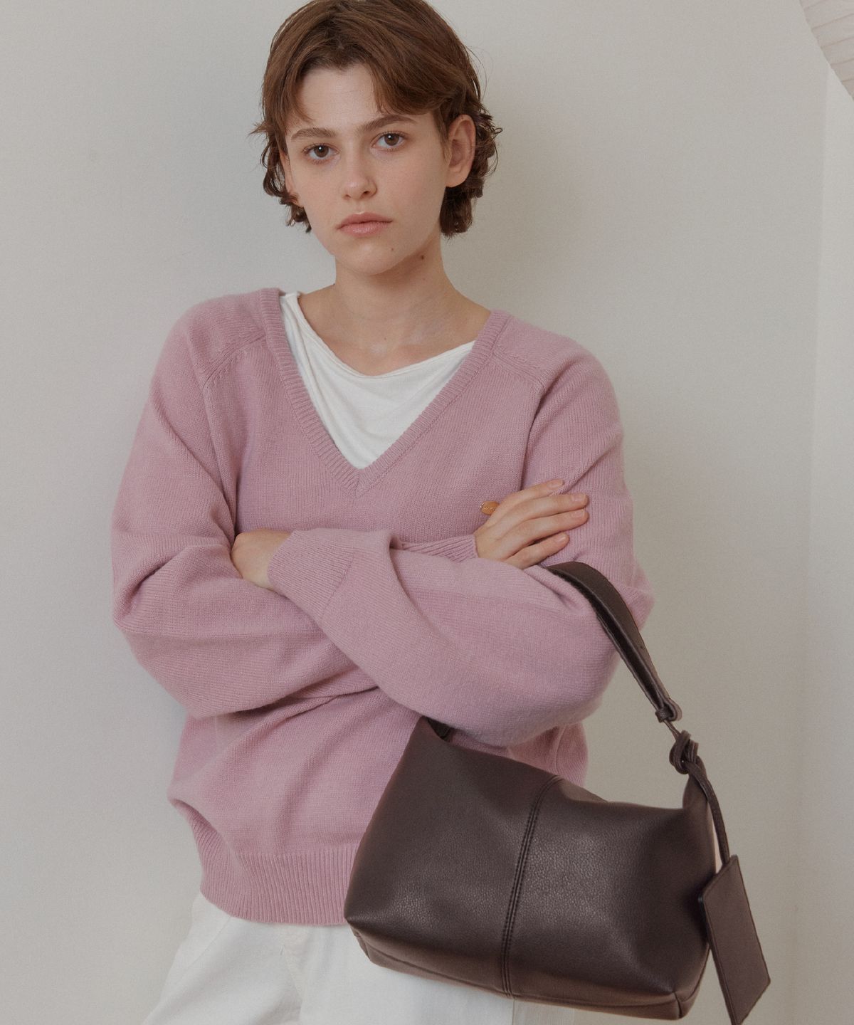 아노에틱(ANOETIC) ANC SOFT MINI BAG_BROWN