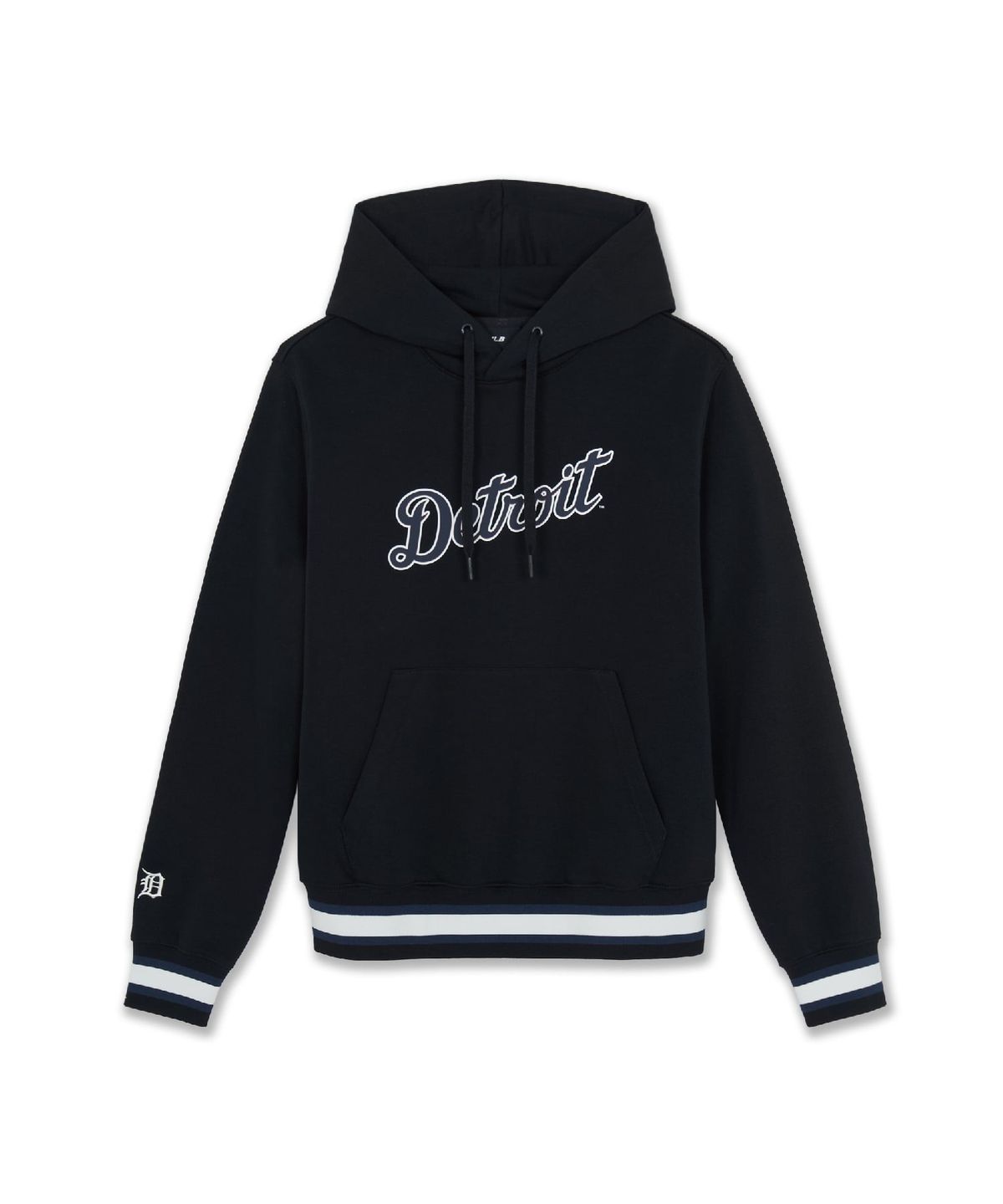 엠엘비(MLB) 시그니처 바시티 레터링 후드티 DET (Black)