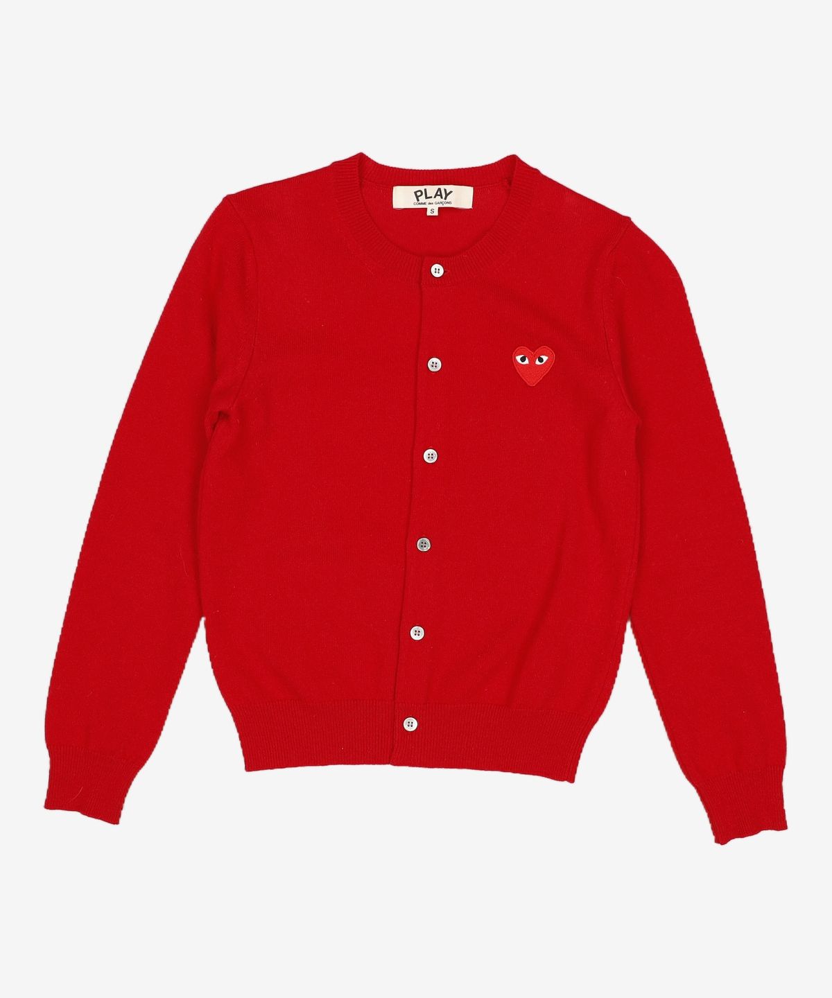 꼼데가르송 플레이(COMME DES GARCONS PLAY) 카디건 S