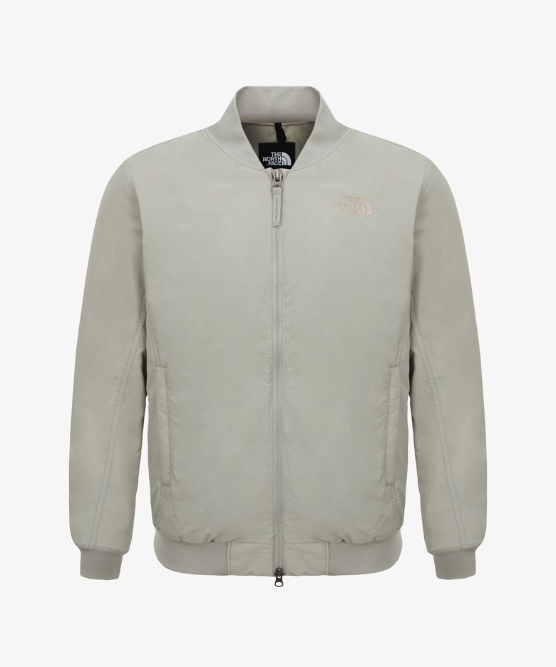 NJ3NS51C 남성 노바 히트 패딩 봄버 GRAYISH KHAKI