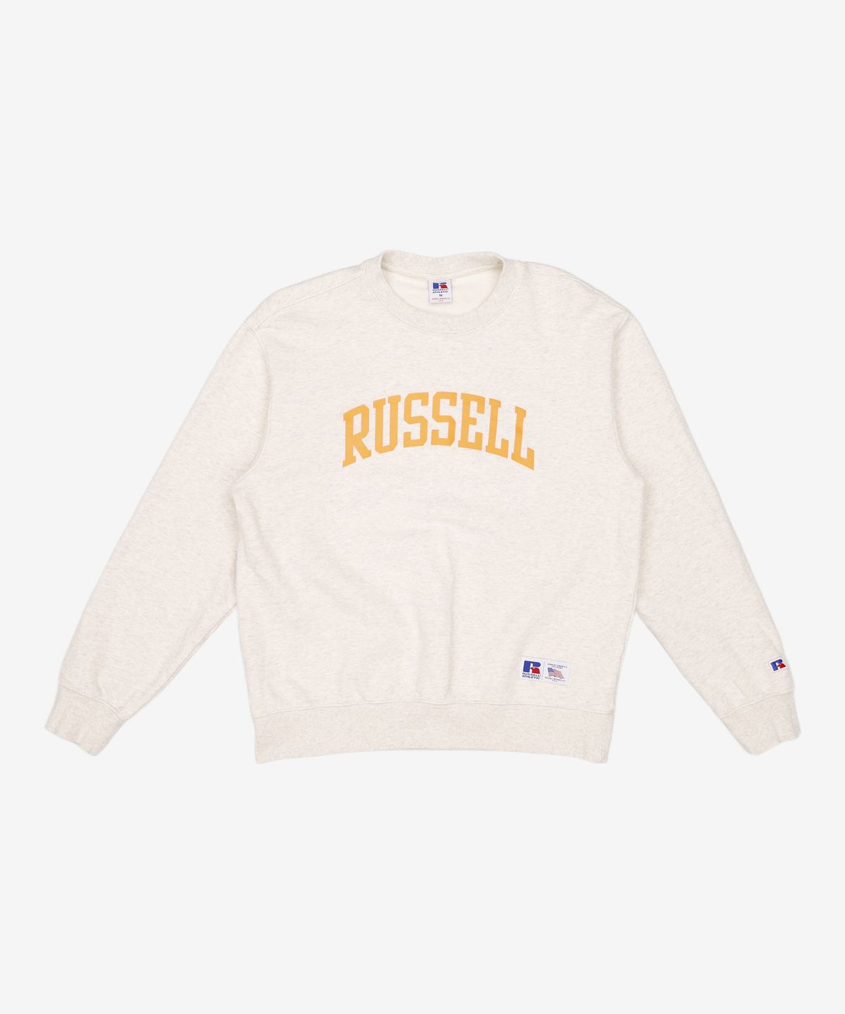 러셀 애슬레틱(RUSSELL ATHLETIC) 오리지널 스웨트셔츠 [오트밀] M