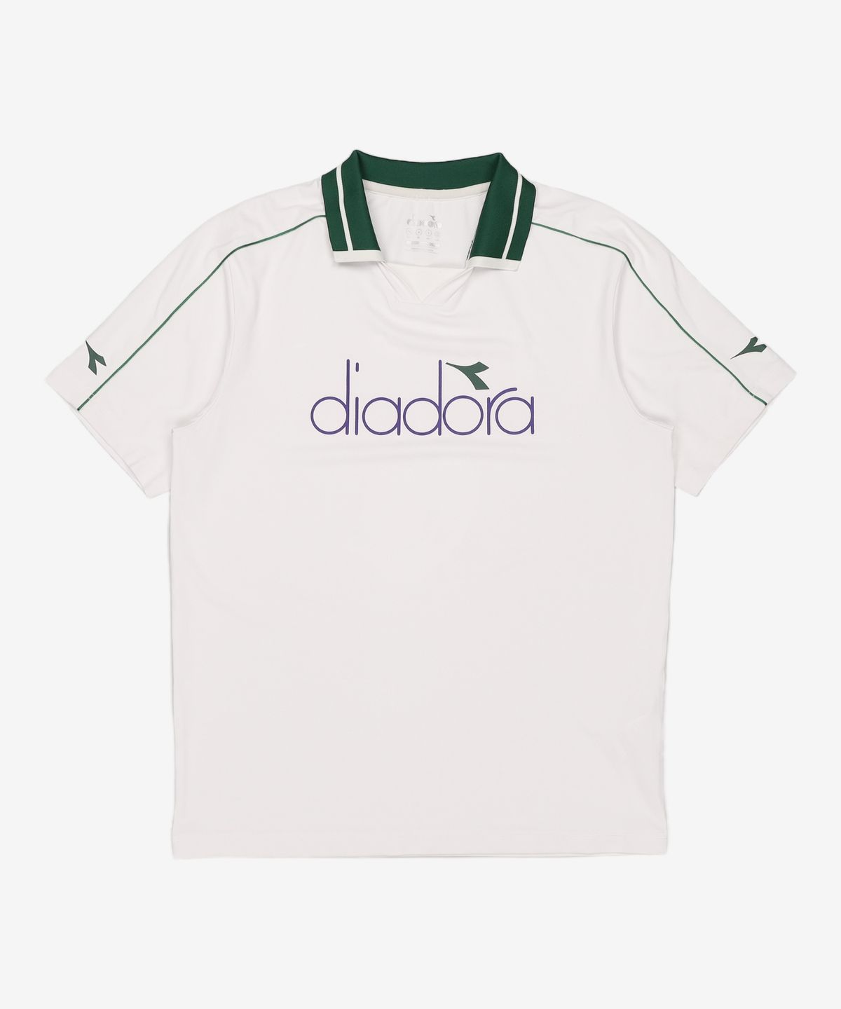 디아도라(diadora) 테니스 퍼포먼스 에센셜 카라티셔츠 WHITE M