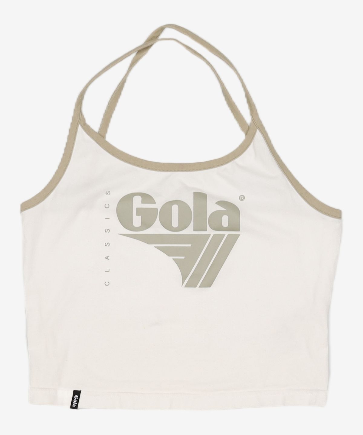 골라(GOLA) 빅로고 크롭 슬리브리스 티셔츠 W BIG LOGO CROPPED SLEEVELESS TS FREE