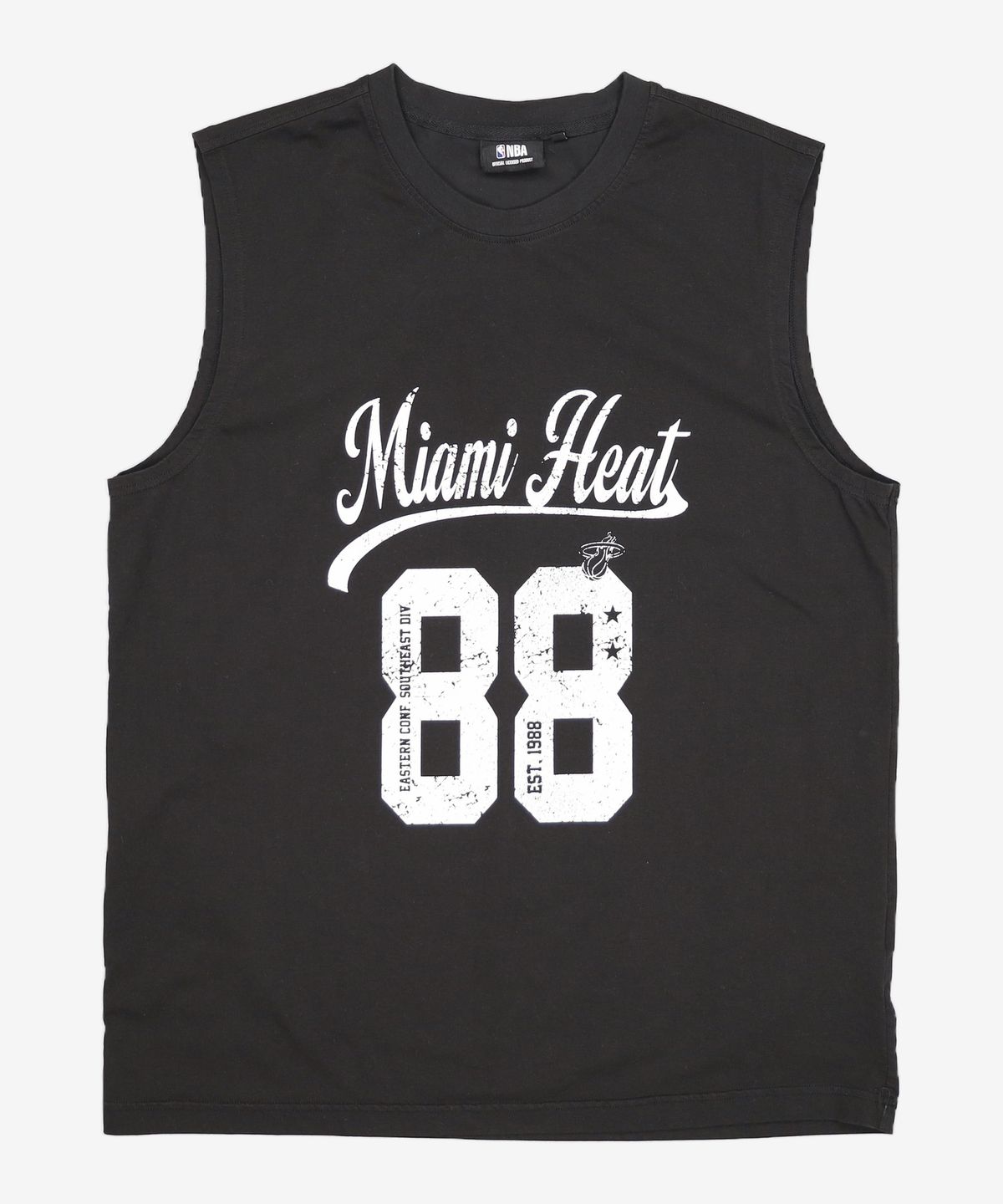 엔비에이(NBA) MIA 넘버링 쿨 슬리브리스(N252TS421P) 블랙 XXL