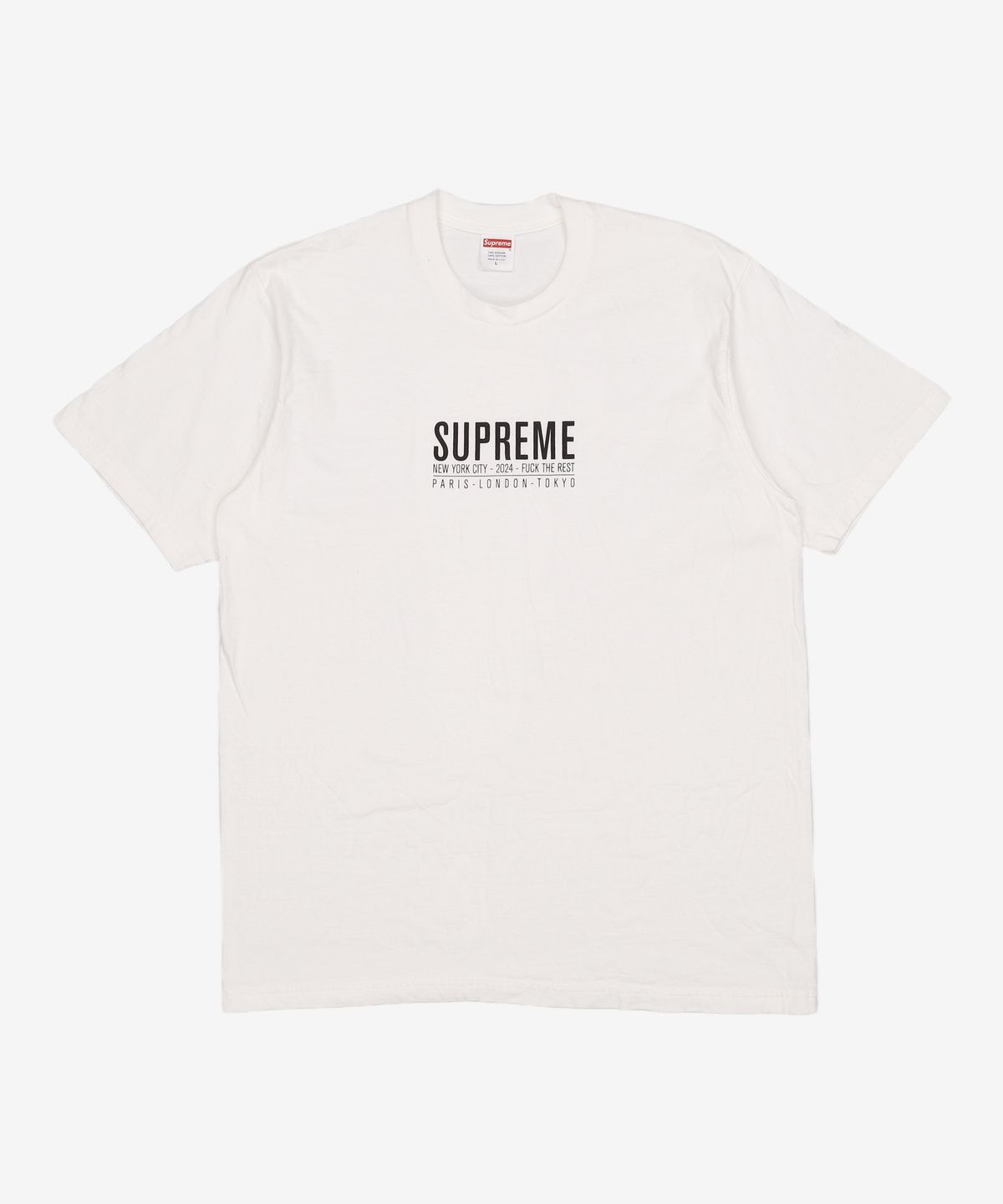 슈프림(SUPREME) 반소매 티셔츠 L