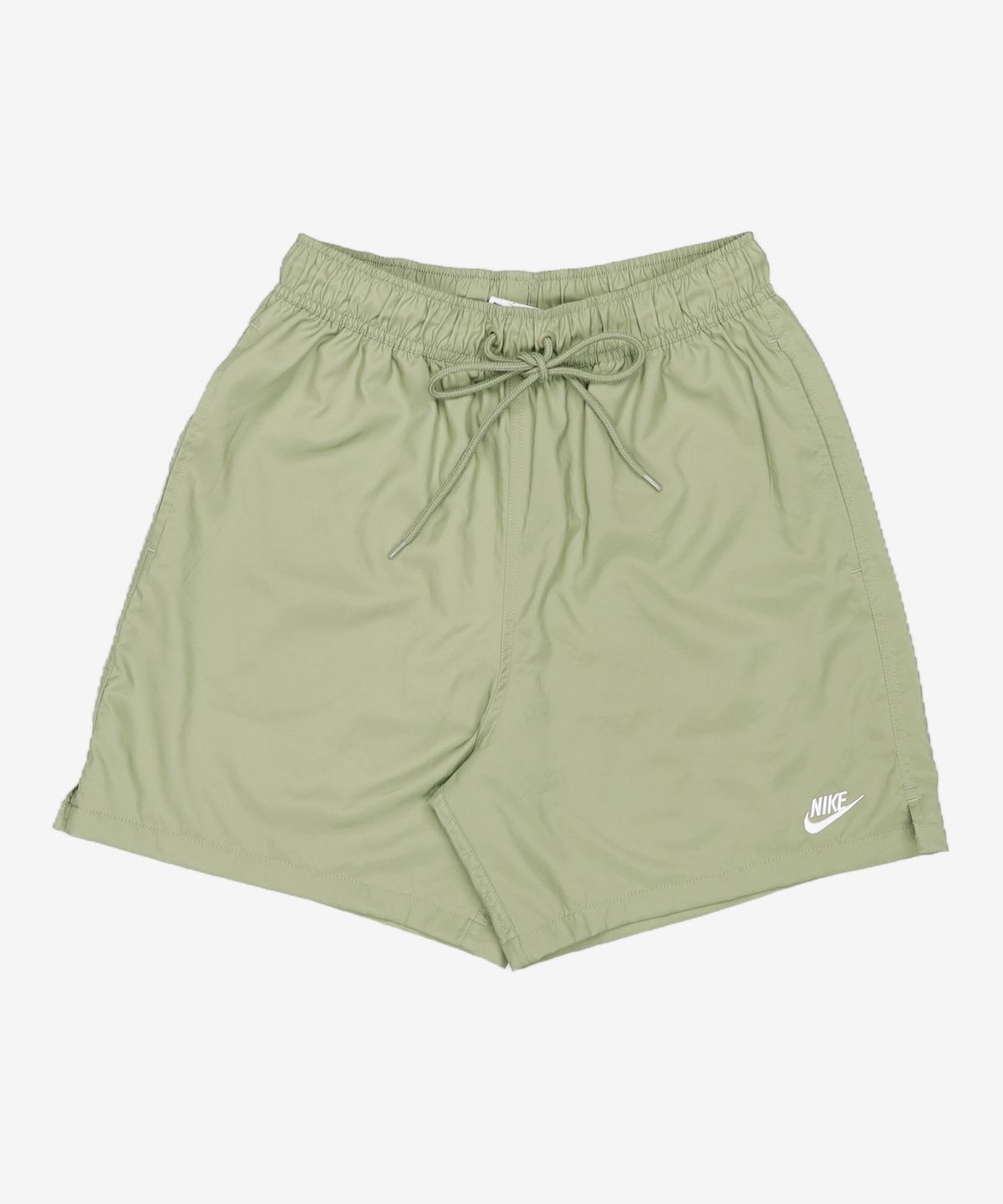 나이키(NIKE) 클럽 우븐 플로우 쇼츠 M - 오일 그린:화이트 / FN3308-386 S