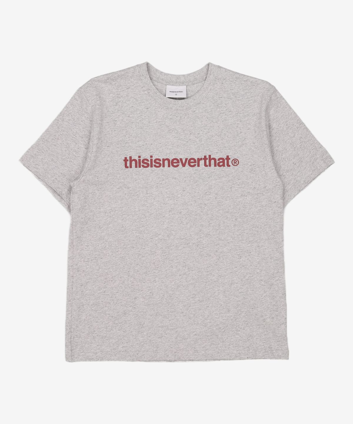 디스이즈네버댓(THISISNEVERTHAT) T-Logo Tee Dark Heather Grey S