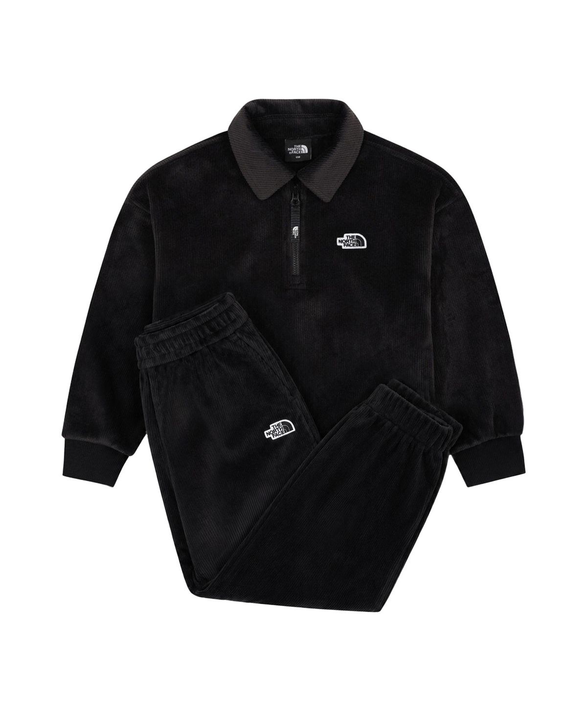 노스페이스 키즈(THE NORTH FACE KIDS) 키즈 범피 셋업 NM5MS57S_BLK