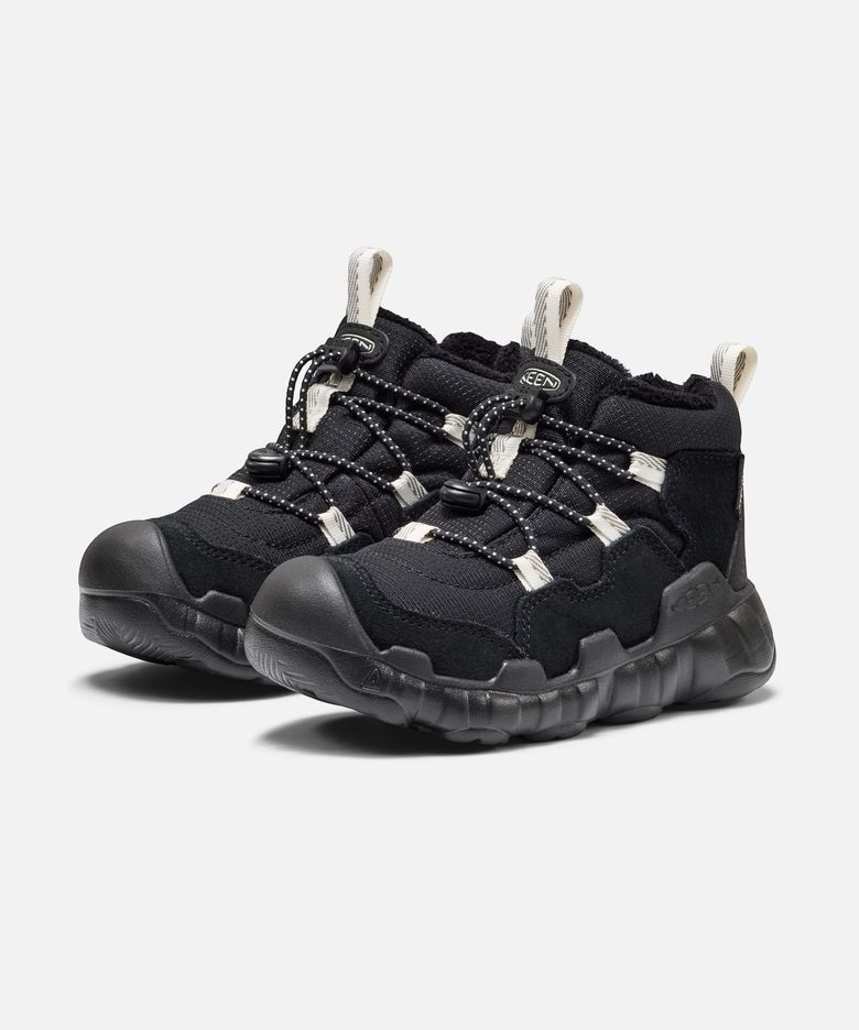 하이파우저 처커 워터프루프 키즈(리틀키즈) 부츠 BLACK/BIRCH