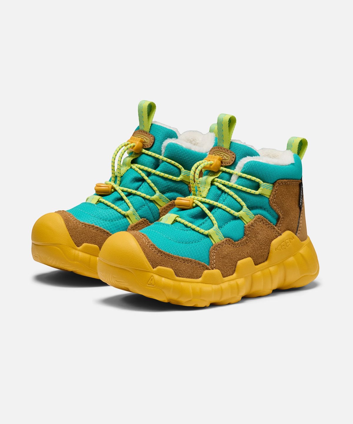 킨(KEEN) 하이파우저 처커 워터프루프 키즈(리틀키즈) 부츠 CHIPMUNK/BALTIC