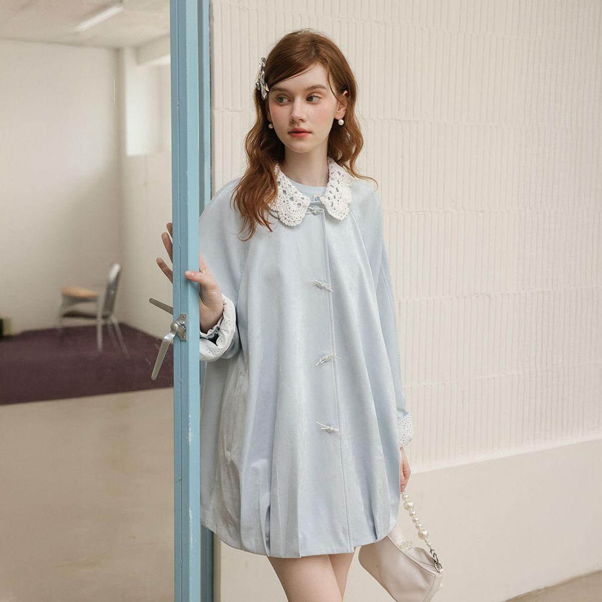 쎄무아듀(CEST MOIDEW) Cest_Lace collar a-line jacket