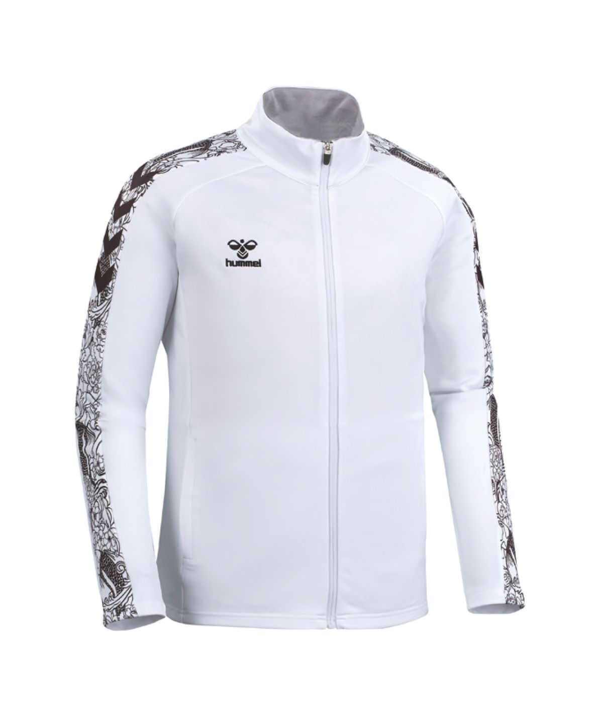 험멜(HUMMEL) 트레이닝 기능성 저지 - 화이트 (HM-2387)