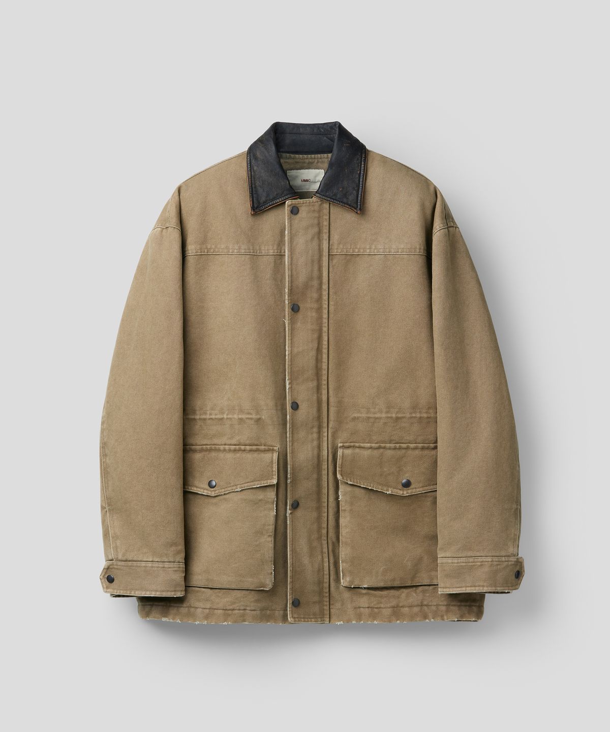 엠엠아이씨(MMIC) CLOSED FORM JACKET (BEIGE)