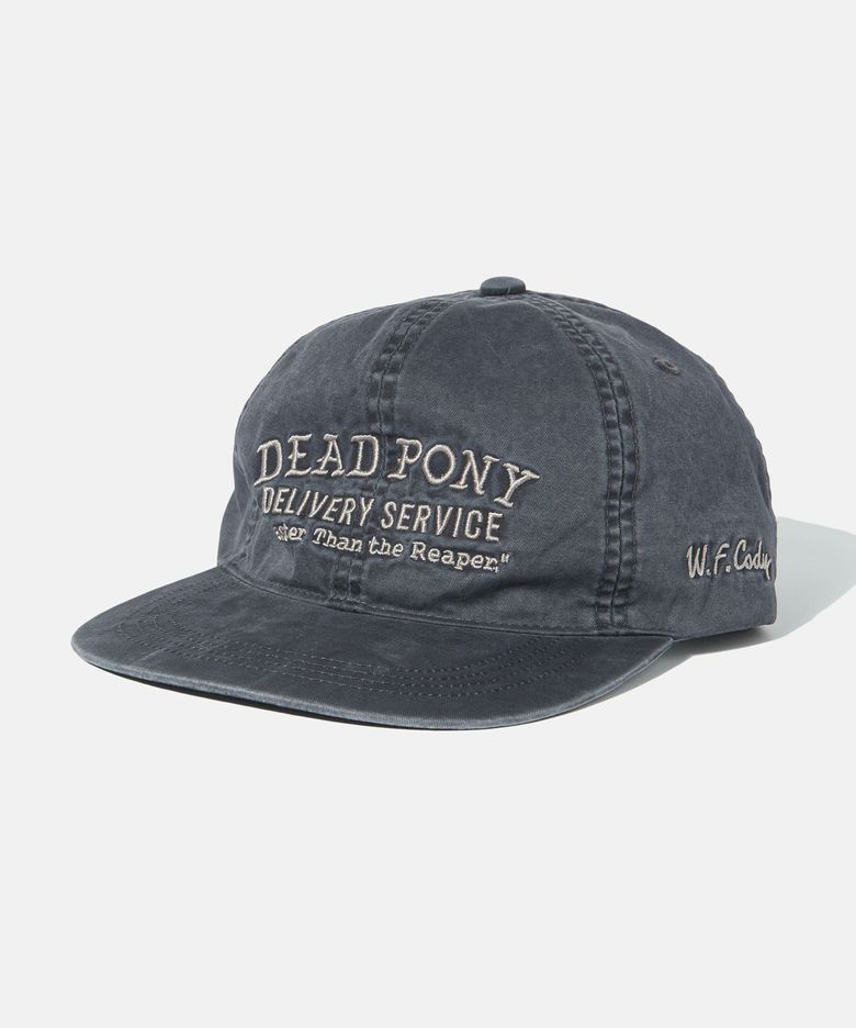 Dead Pony Service Vintage Cap Charcoal