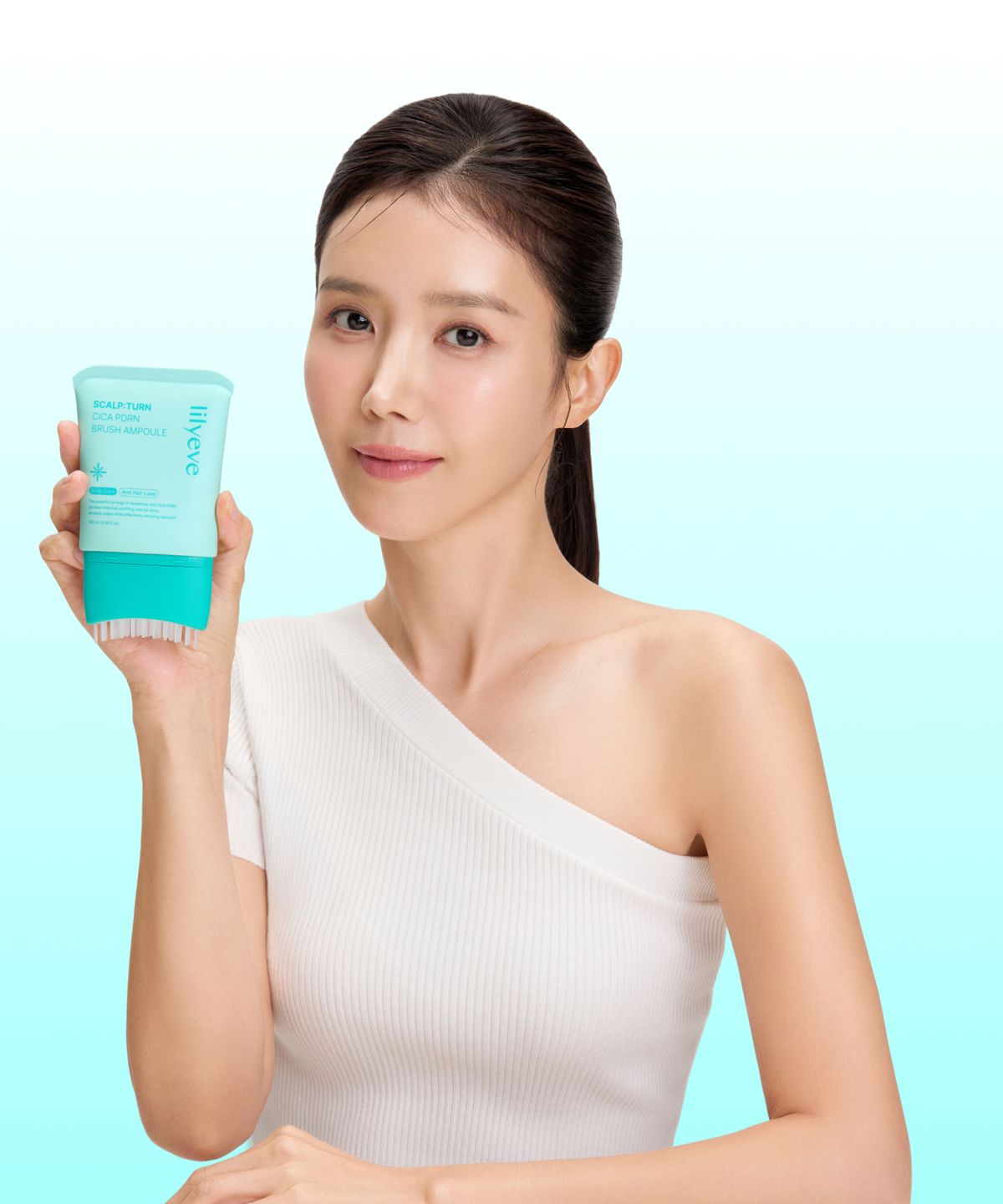 릴리이브(LILYEVE) 스칼프턴 시카 PDRN 브러쉬 앰플 100ml 1개