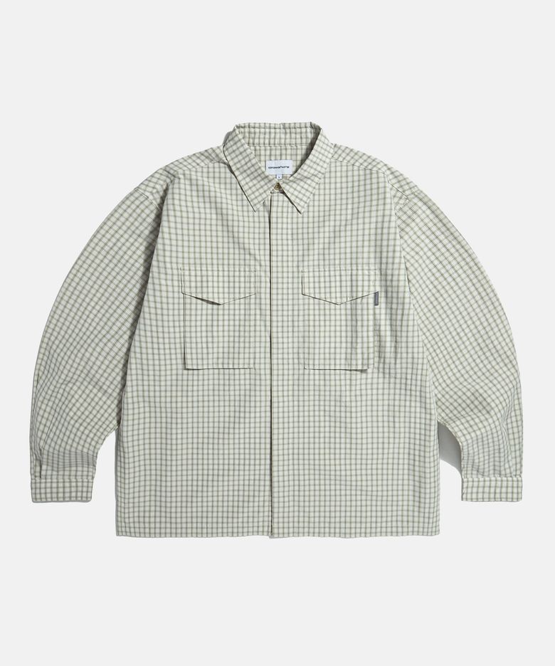 Vintage Check Mil Shirt Ivory