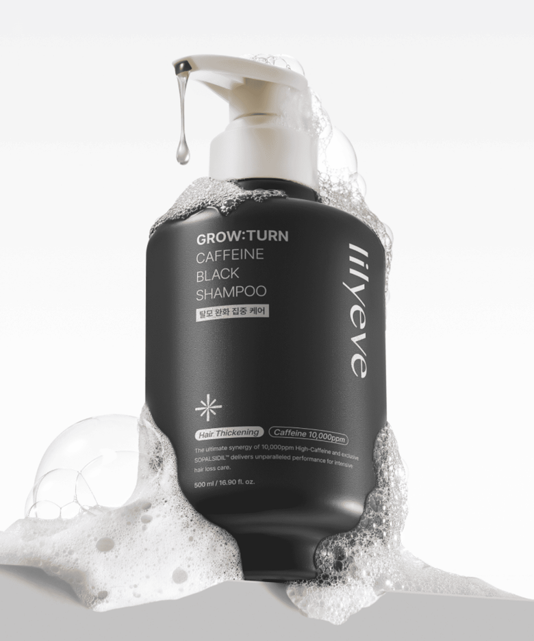 [하하 PICK] 그로우턴 카페인 블랙 샴푸 500ml 1개