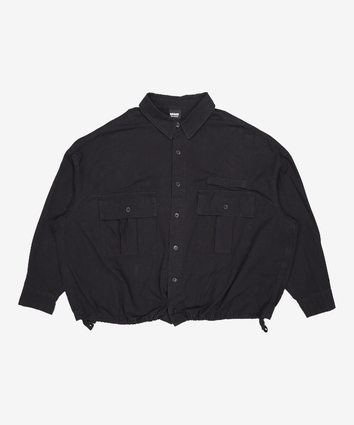 미니멀프로젝트(MINIMALPROJECT) 와이드 M65 셔츠 자켓 MJK118 [BLACK] M