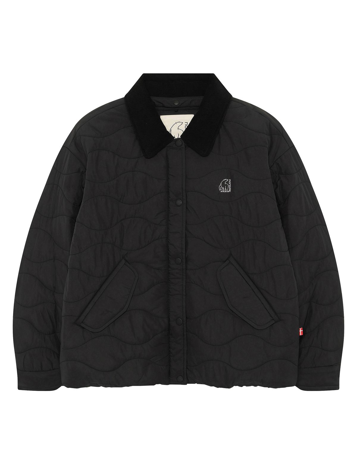 노르디스크(NORDISK) 트리니티 퀼팅 자켓 SHORT (3WAY) - W_Black