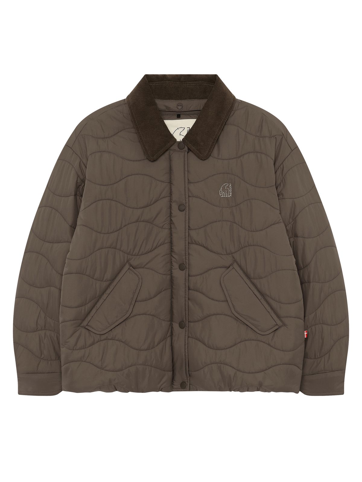 노르디스크(NORDISK) 트리니티 퀼팅 자켓 SHORT (3WAY) - W_Dark Brown
