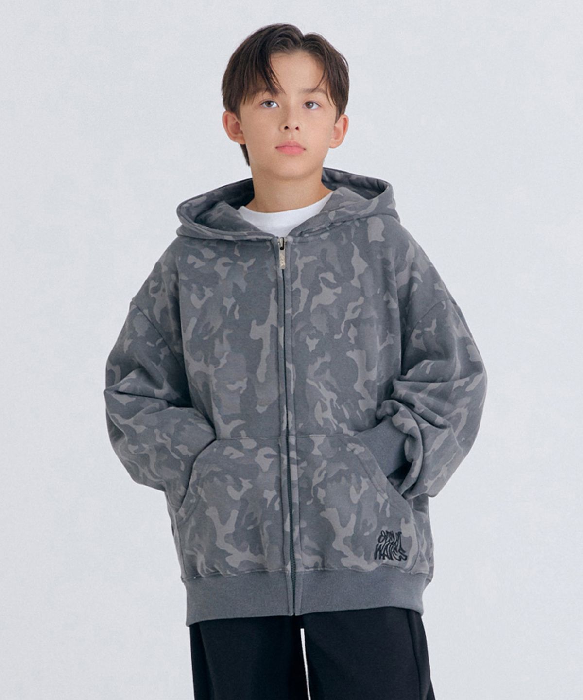 오실롯 주니어(OCELOT JUNIOR) H9 팬텀집업 (차콜)