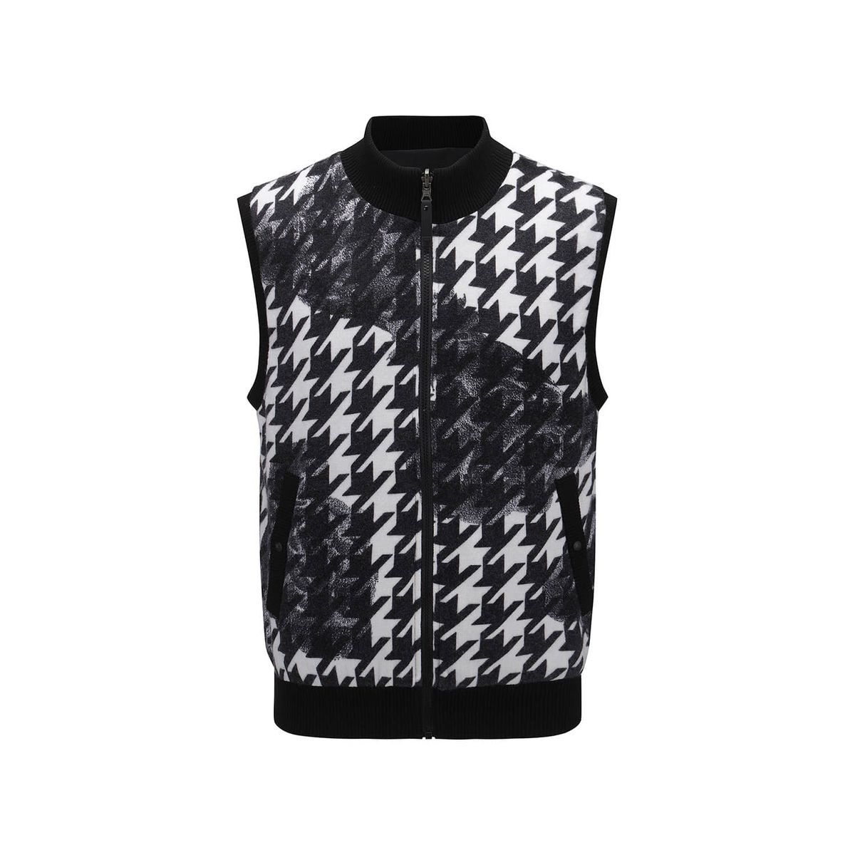 어뉴골프(ANEW GOLF) MEN FA PATTERN KNIT VEST_BK