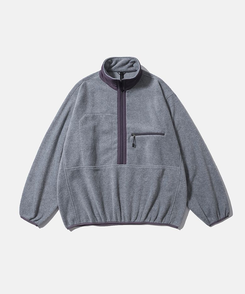 [AW26] HIKER FLEECE PULLOVER JUMPER / HEATHER GRAY