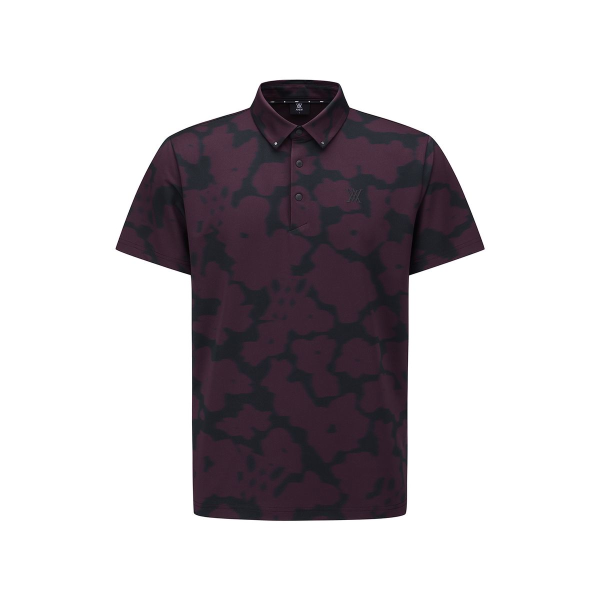 어뉴골프(ANEW GOLF) MEN FA FLOWER PATTERN SHORT T-SHIRT _BU