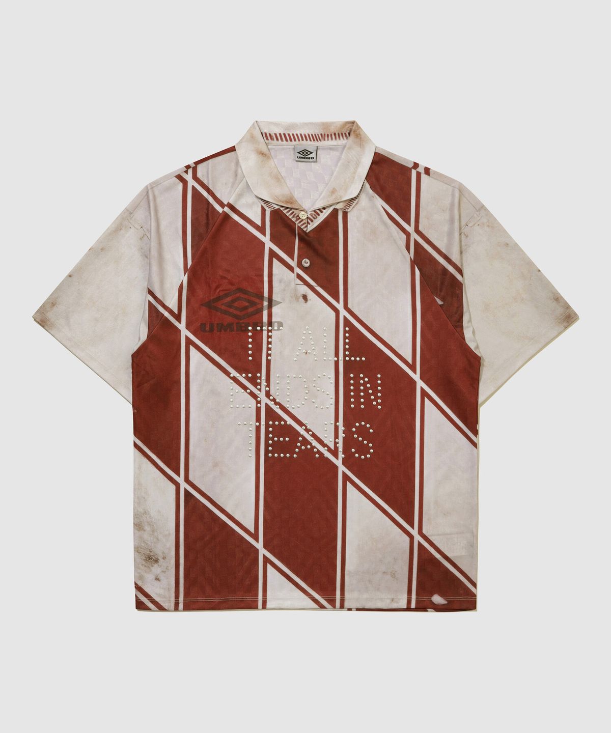 엄브로(UMBRO) [UMB X SLAM JAM] 90 92 Kit 폴로 반팔저지 패턴 UR311ORJ92