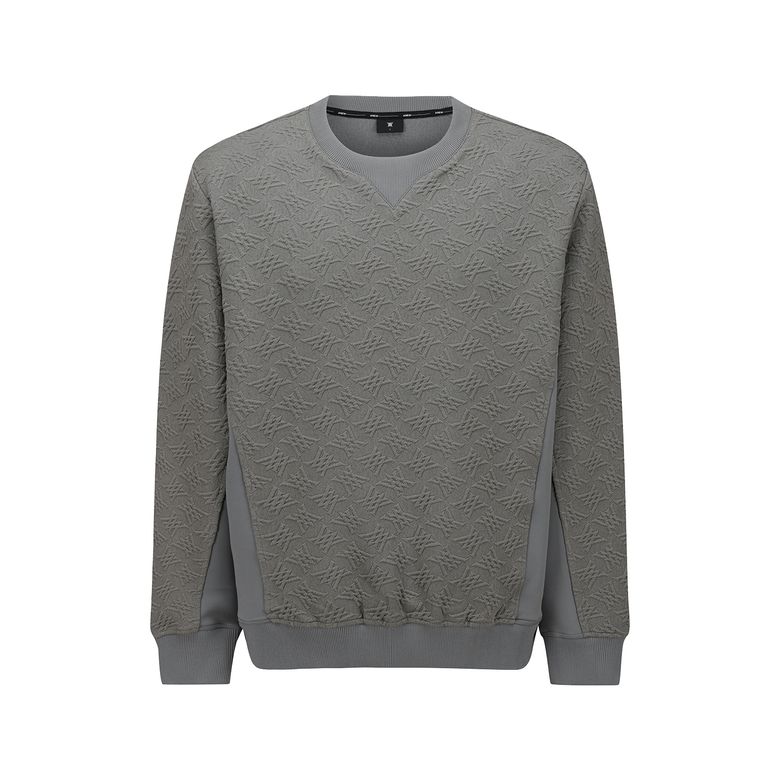 MEN FA LOGO PATTERN SWEATSHIRT_GR