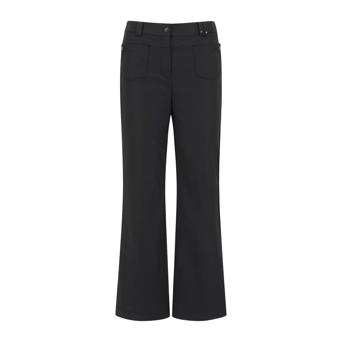 어뉴골프(ANEW GOLF) WOMEN FA ESSENTIAL BOOT CUT PANTS_BK