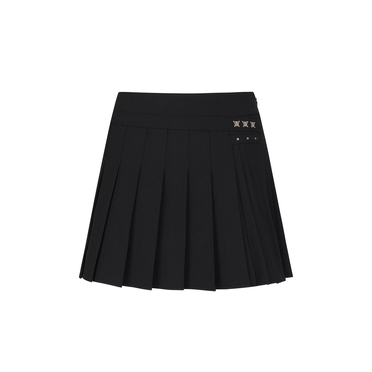 어뉴골프(ANEW GOLF) WOMEN FA ESSENTIAL PLEATED SKIRT _BK