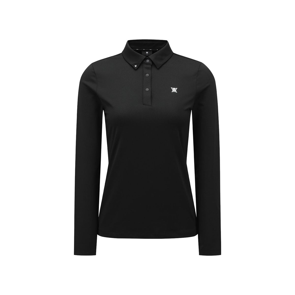 어뉴골프(ANEW GOLF) WOMEN FA ESSENTIAL LONG T-SHIRT_BK