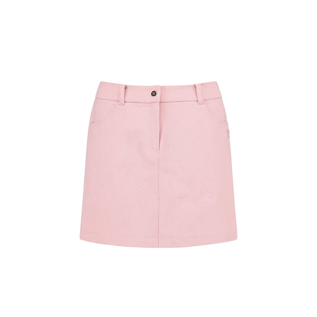 어뉴골프(ANEW GOLF) WOMEN LOGO EMBO A LINE SKIRT_LP