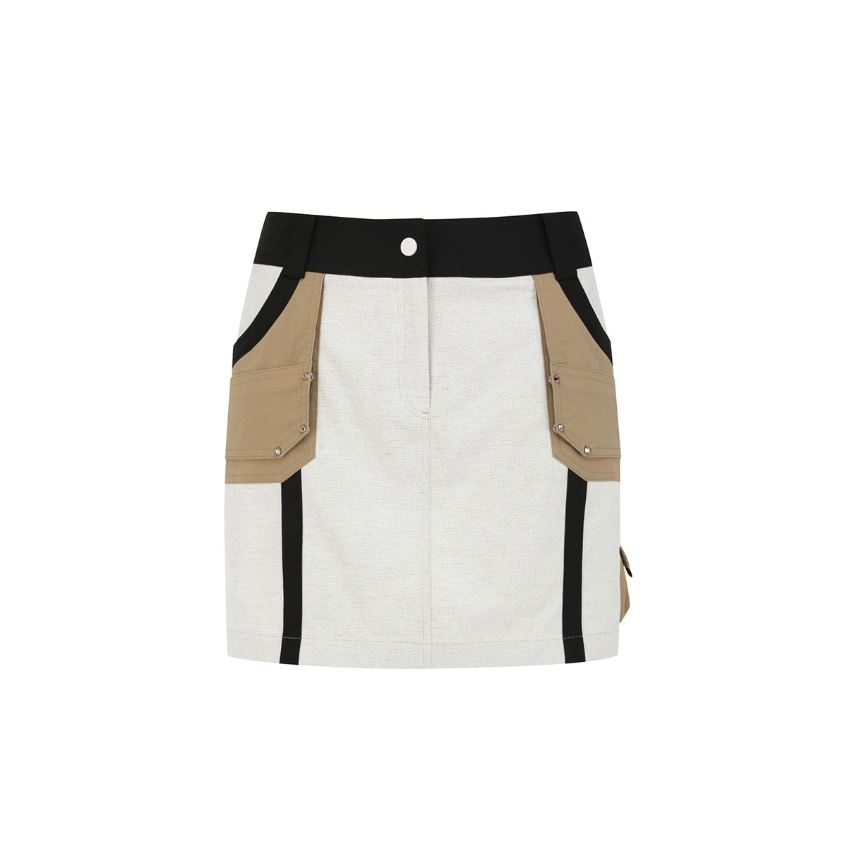 어뉴골프(ANEW GOLF) WOMEN FABRIC MIX CARGO SKIRT_LE