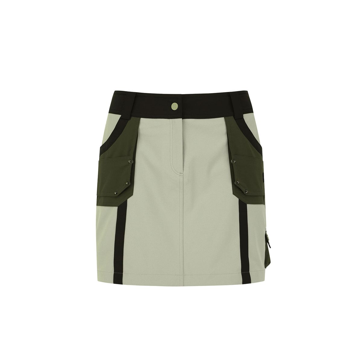 어뉴골프(ANEW GOLF) WOMEN FABRIC MIX CARGO SKIRT_KB