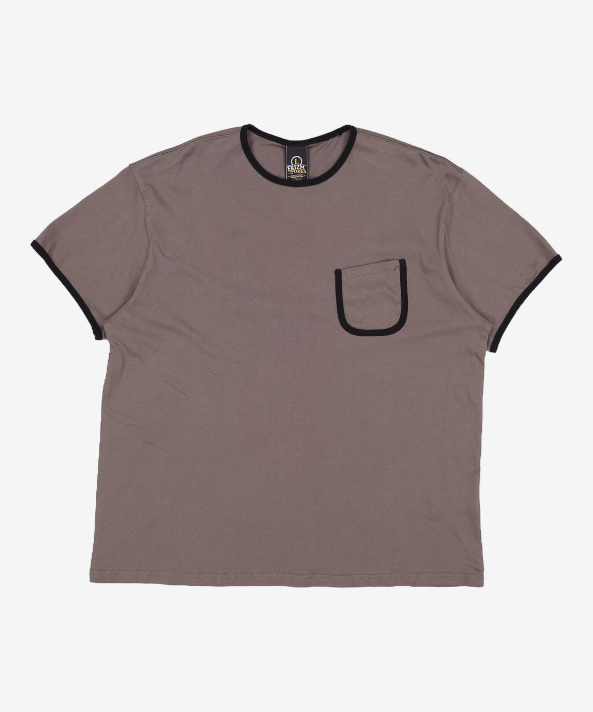 프리즘웍스(FRIZMWORKS) RINGER POCKET TEE _ GRAY L