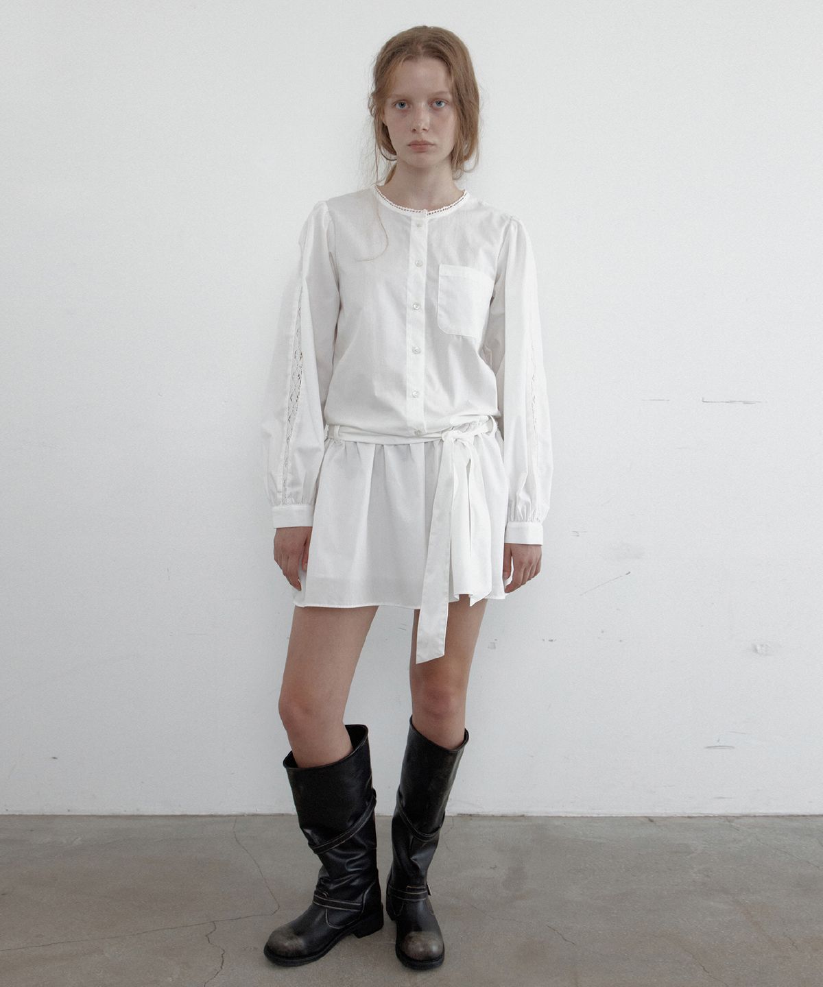 토아베(TOAVE) Savanna Two-Way Mini Dress (Ivory)