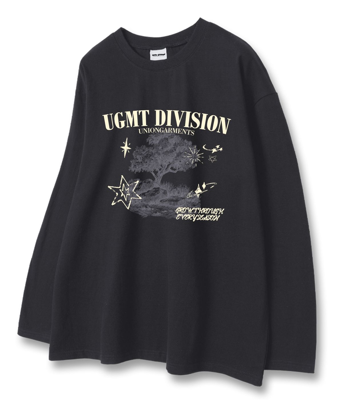 유니온가먼츠(UNION GARMENTS) 유니온트리 루즈핏 긴팔 티셔츠 3COLOR [베이직or시보리]