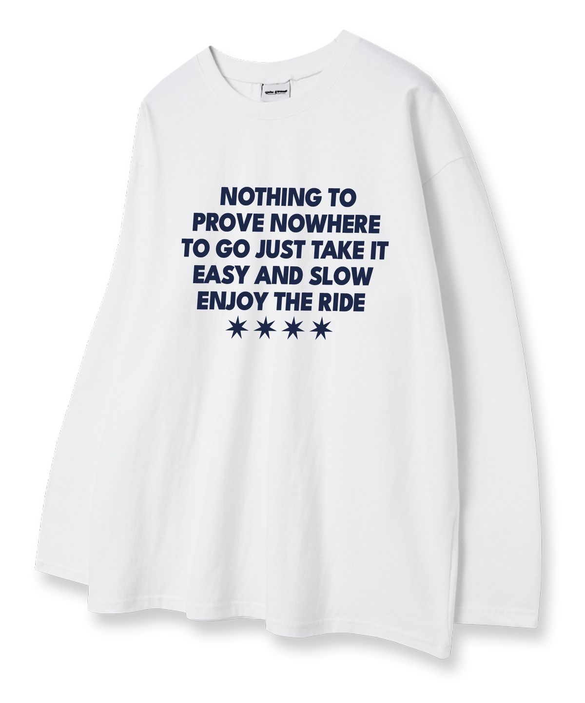 유니온가먼츠(UNION GARMENTS) 이지앤슬로우 루즈핏 긴팔 티셔츠 3COLOR [베이직or시보리]