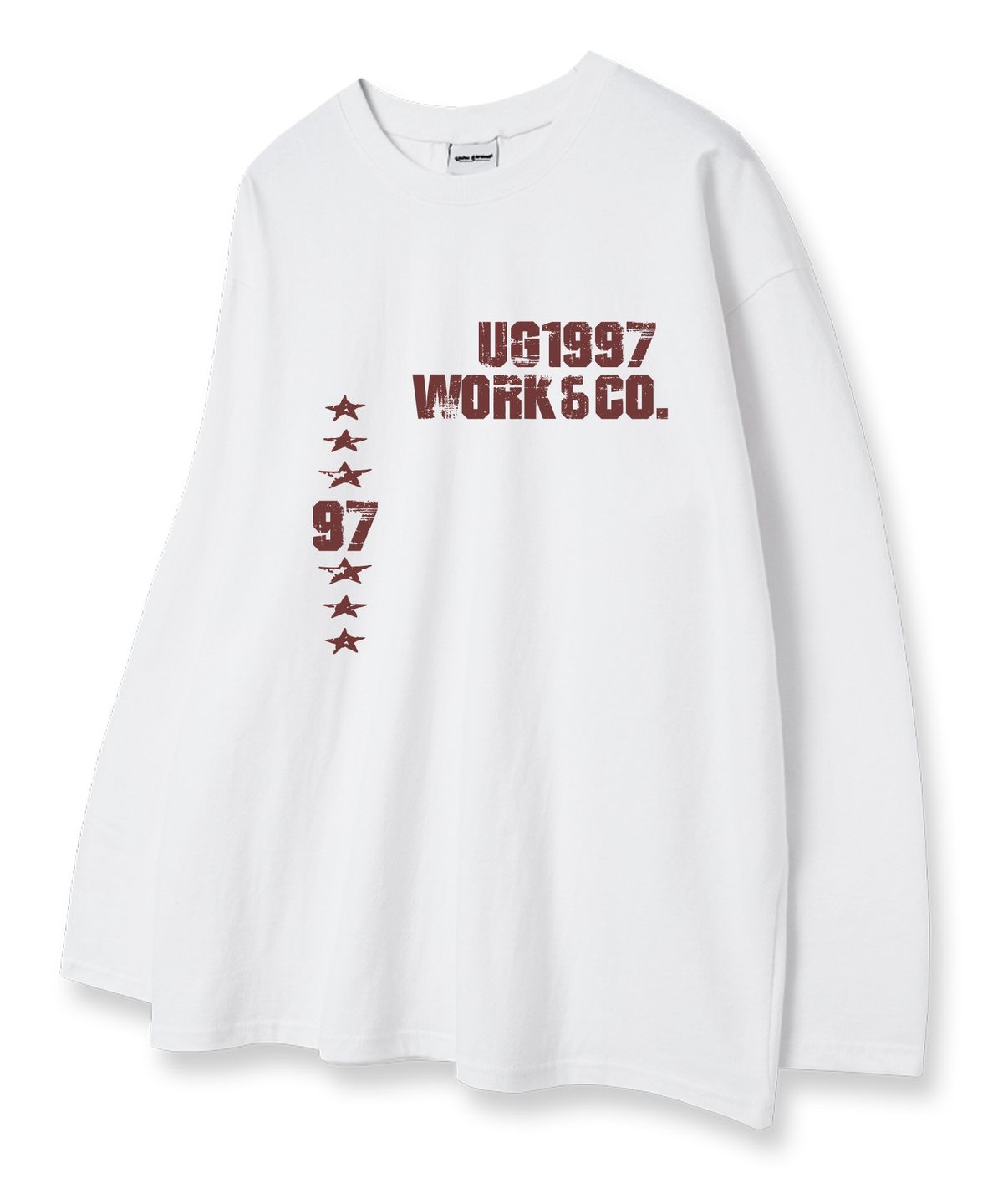 유니온가먼츠(UNION GARMENTS) 97워크  루즈핏 긴팔 티셔츠 3COLOR [베이직or시보리]