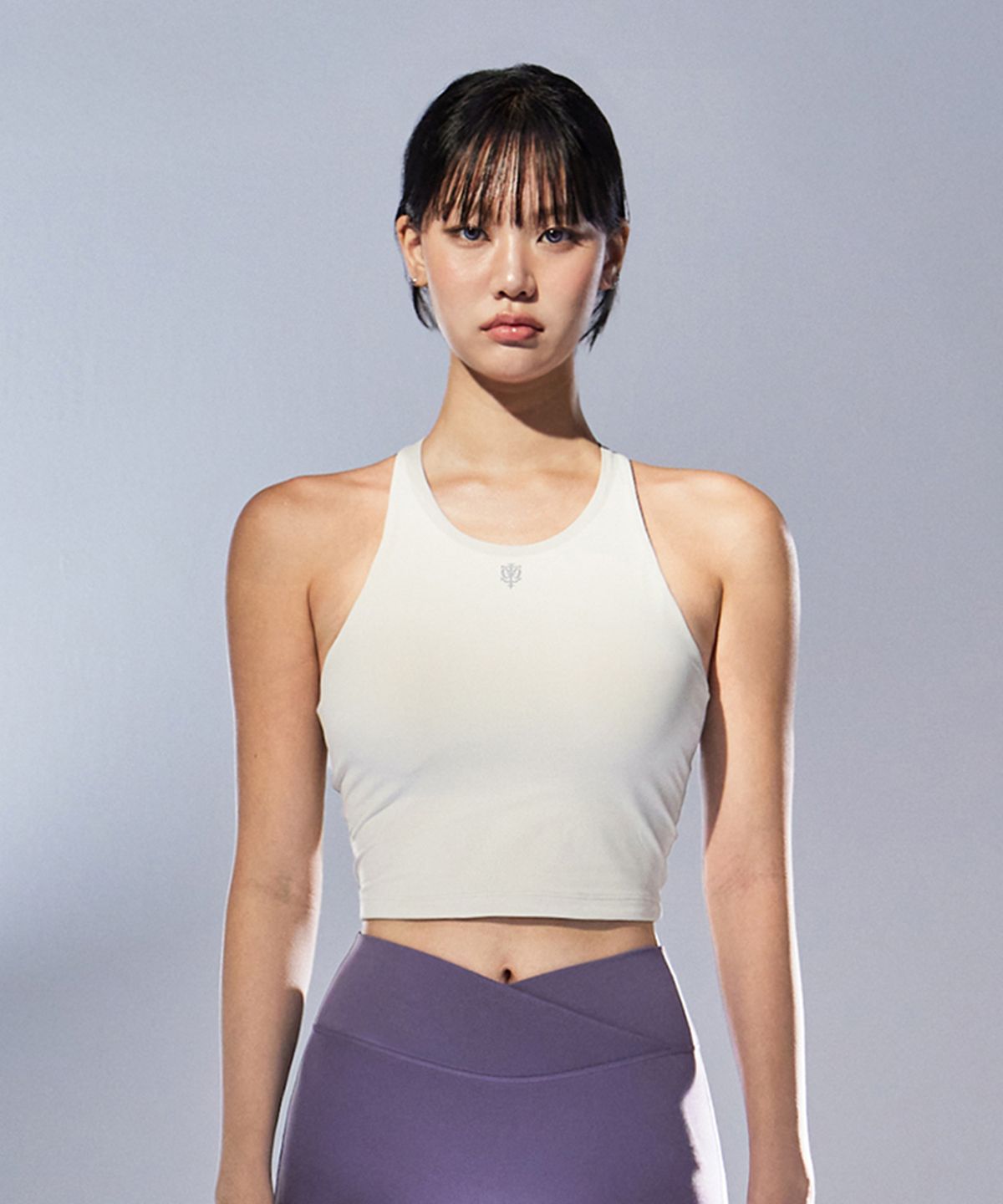 워너비즈핏(WANNABEZFIT) Airy F.H.L 크롭탑 크림