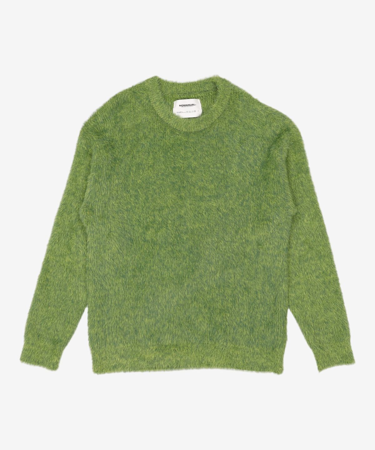 노매뉴얼(NOMANUAL) (시그니처종료)CROPPED HAIRY KNIT - 5 COLOR S