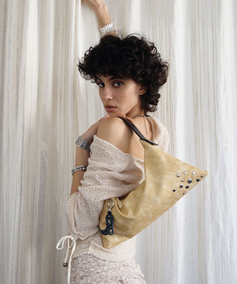 RORA HOBO BAG MINI [Vintage Yellow]