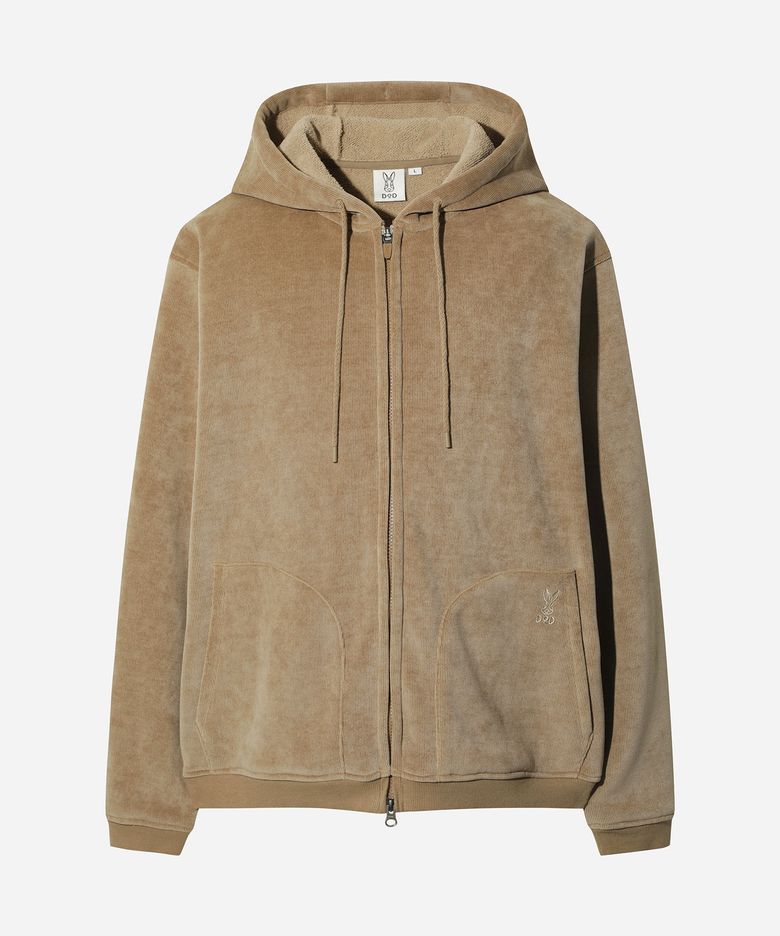 스테이웜 후드 집업 자켓(BEIGE)