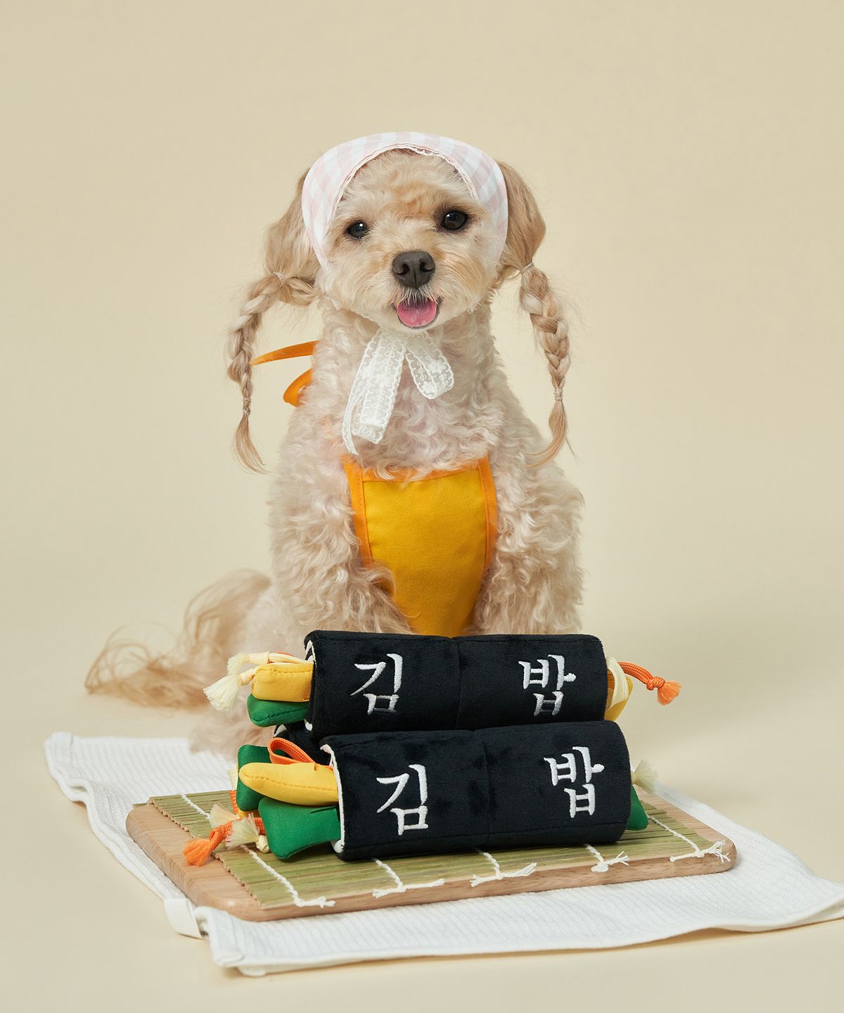 도그아이(DOGI) 강아지 터그놀이 분리형 노즈워크 장난감 김밥